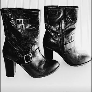 Adam Tucker Leather Boots